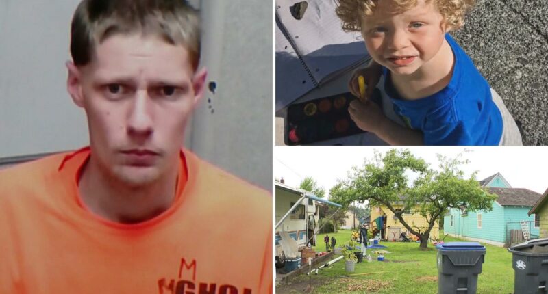 Washington dad Jacob Bevins arrested after allegedly killing 4-year-old son and burying body
