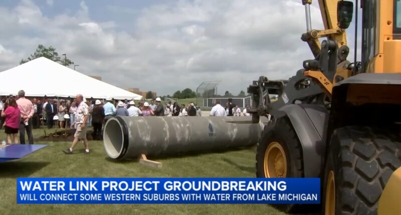 Waterlink groundbreaking: Officials break ground on project to bring Lake Michigan water to Montgomery, Oswego, Yorkville