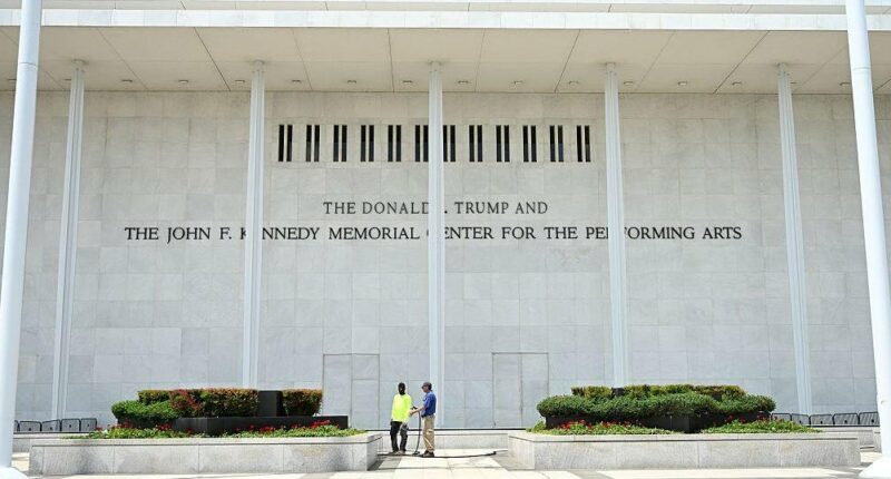 White House to appeal judge's order to remove Trump's name from Kennedy Center