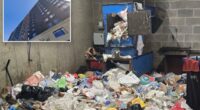 Woman in state of 'paranoia' falls 10 stories down trash chute in New Jersey apartment complex