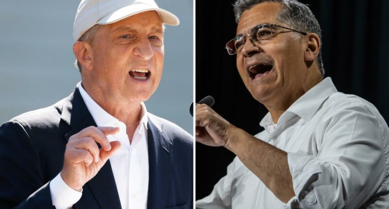 Xavier Becerra and Tom Steyer political ad feud heats up