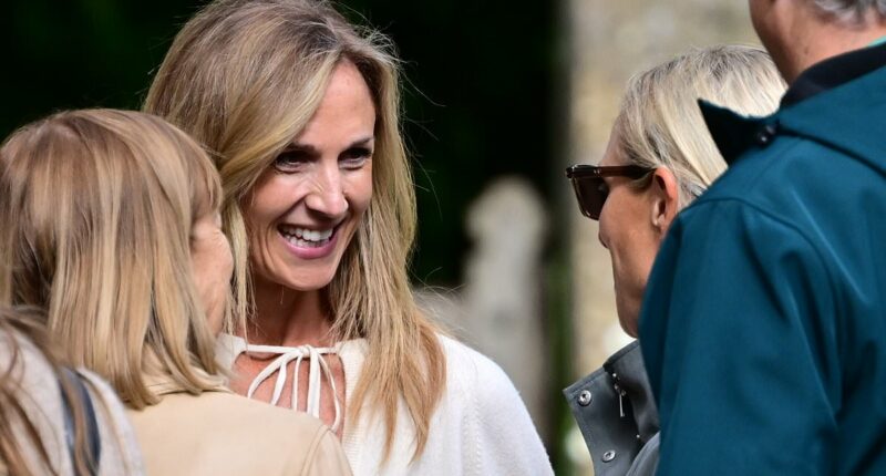 Zara Phillips visits Cotswolds church ahead of her brother's wedding