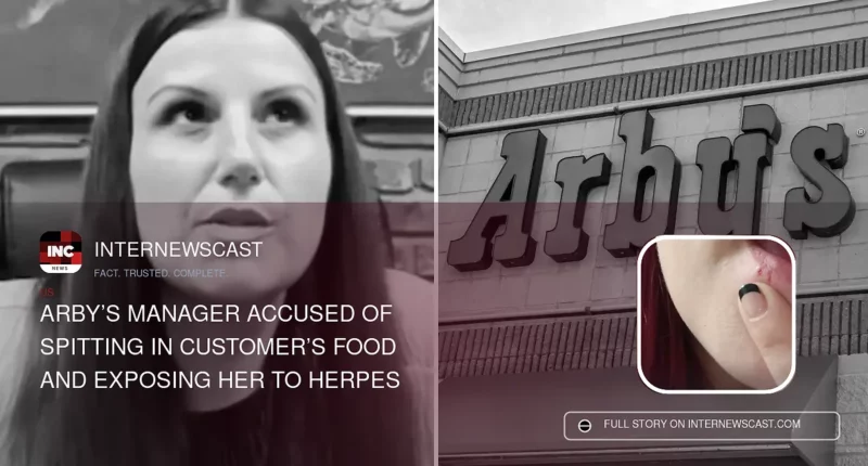 Arby’s Manager Accused of Spitting in Customer’s Food and Exposing Her to Herpes - Internewscast Journal