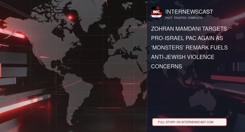 Zohran Mamdani Targets Pro-Israel PAC Again as ‘Monsters’ Remark Fuels Anti-Jewish Violence Concerns - Internewscast Journal