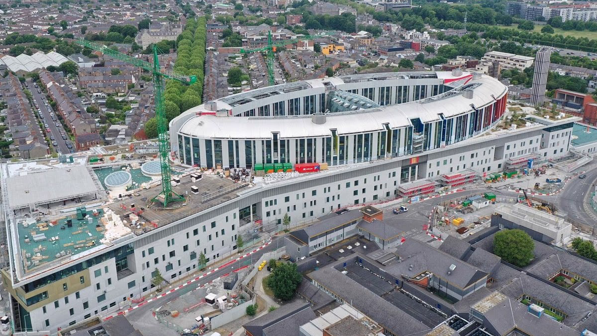 'Confident' ministers give likely date for opening of scandal-plagued National Children's Hospital as DoH reveals when construction will FINALLY end - but a Government blame-game plan tells a VERY different story...