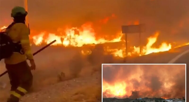 12 dead, 23 missing in wildfire in Spain