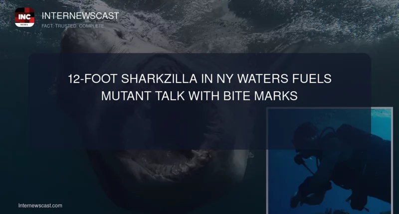 12-Foot Sharkzilla in NY Waters Fuels Mutant Talk With Bite Marks - Internewscast Journal