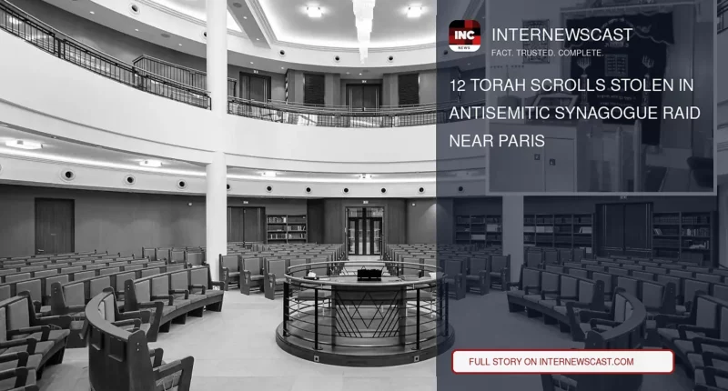 12 Torah Scrolls Stolen in Antisemitic Synagogue Raid Near Paris - Internewscast Journal