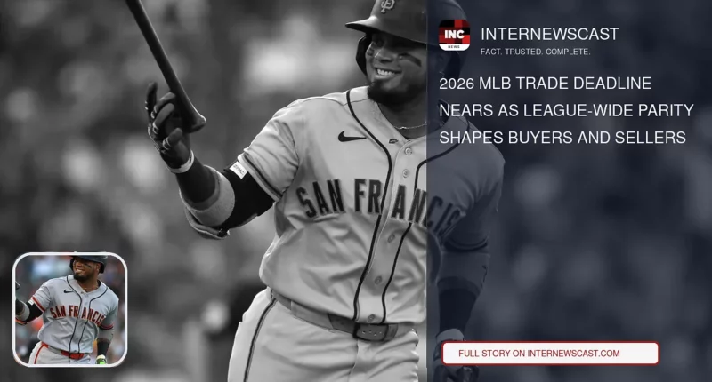 2026 MLB Trade Deadline Nears as League-Wide Parity Shapes Buyers and Sellers - Internewscast Journal