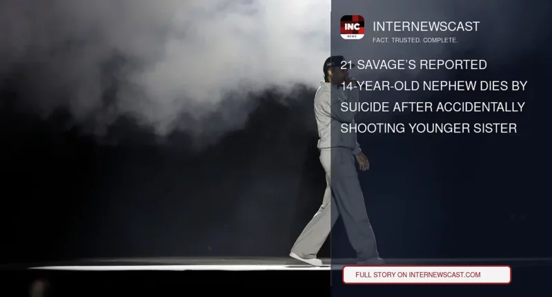 21 Savage’s Reported 14-Year-Old Nephew Dies by Suicide After Accidentally Shooting Younger Sister - Internewscast Journal