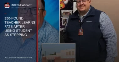 350-Pound Teacher Learns Fate After Using Student as Stepping Stool - Internewscast Journal