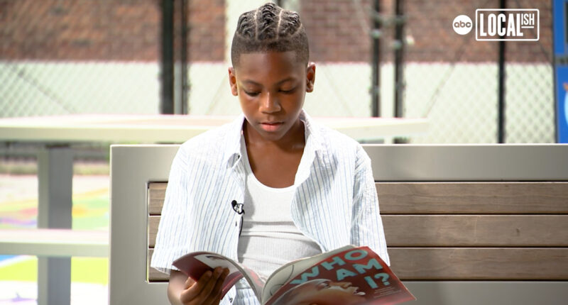 A 12-year-old poet laureate embraces a new role -- book author