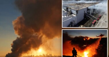 Air pollution from LA warehouse blaze even worse than 2025 wildfires