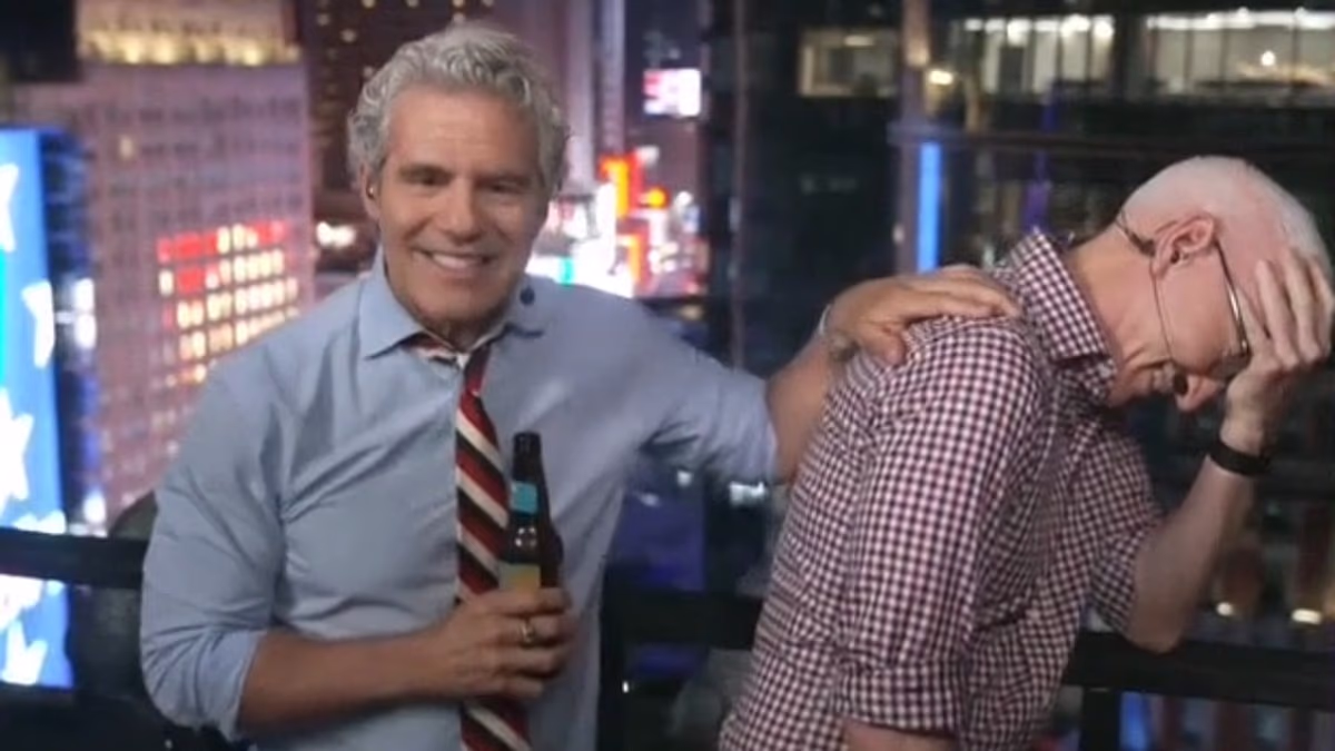 Anderson and Andy reprise boozy tradition with America 250 ball-drop