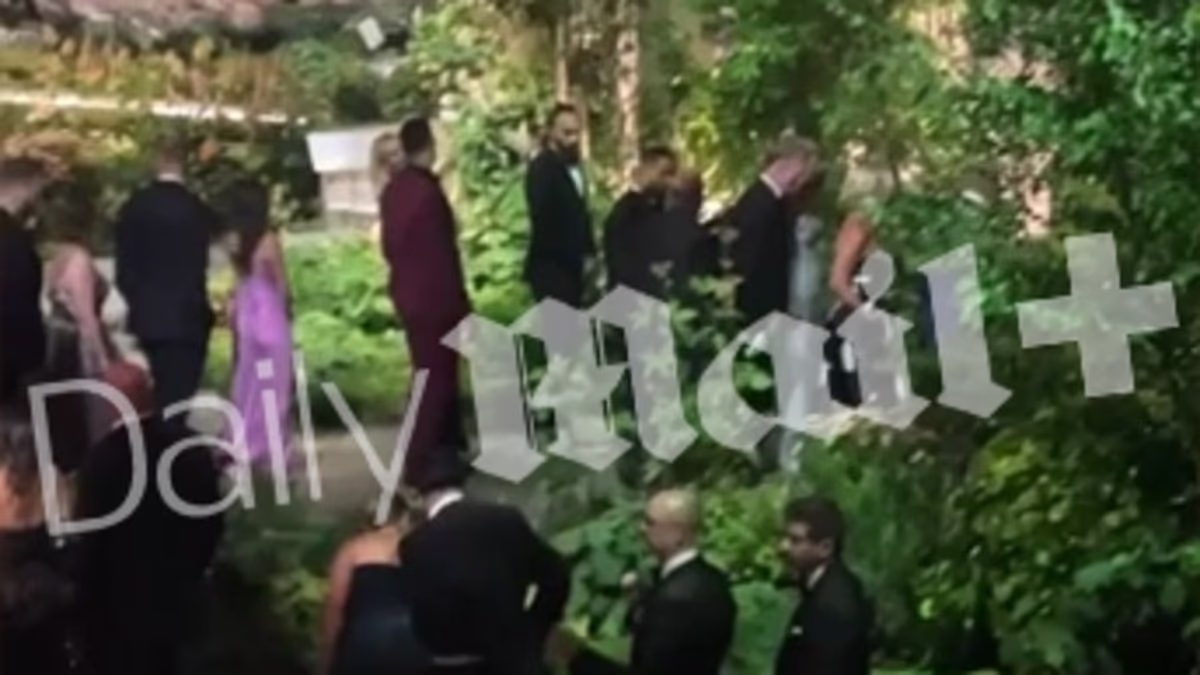 Astonishing video INSIDE Taylor Swift and Travis Kelce's wedding leaks