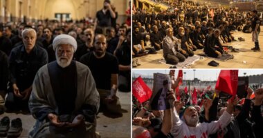 Ayatollah Khamenei funeral attended by sons — but Iran supreme leader Mojtaba Khamenei is absent