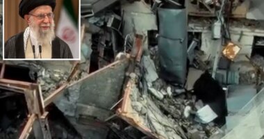 Ayatollah Khamenei's compound after US-Israel strike that took out Iran's Supreme Leader