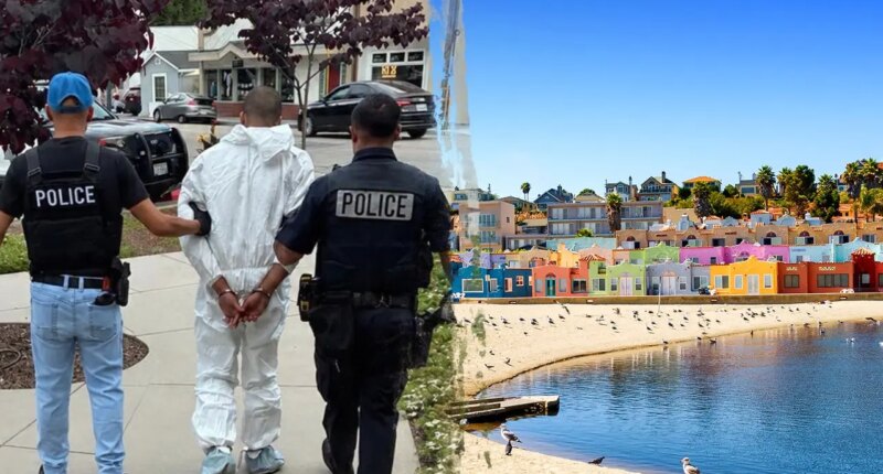 Beloved artist stabbed, killed in 'random' beach town daytime attack as police arrest 19-year-old suspect