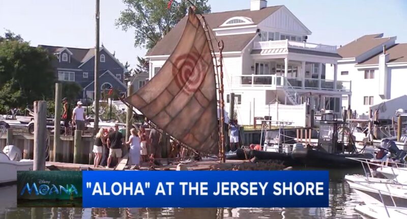 Builder of Moana's canoe brings Disney magic to Jersey shore
