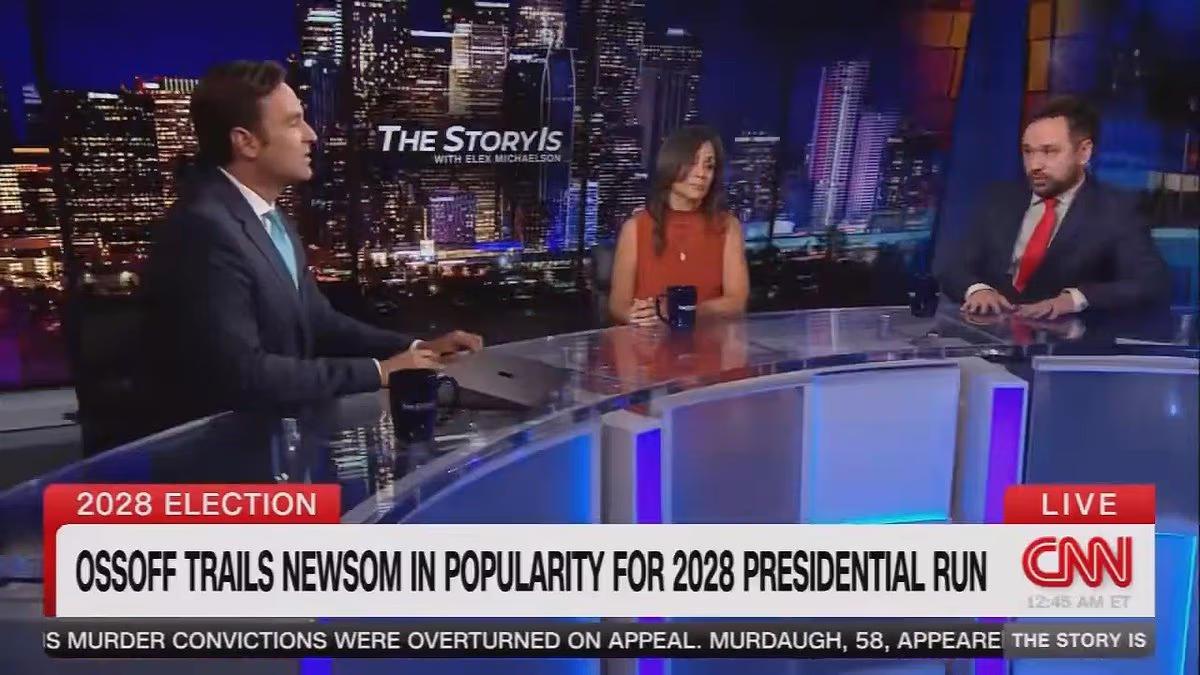 CNN star spawns firestorm for asserting Georgia senator has better shot at winning Democratic presidential primary due to 'not reading as Jewish'