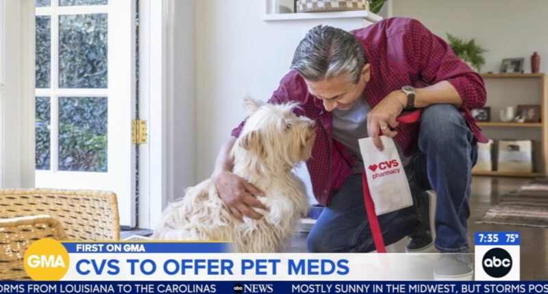 CVS announces new pharmacy option for pet owners