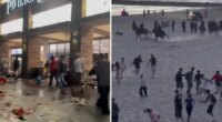 California July Fourth chaos: Stores looted, police horses charge, fires erupt