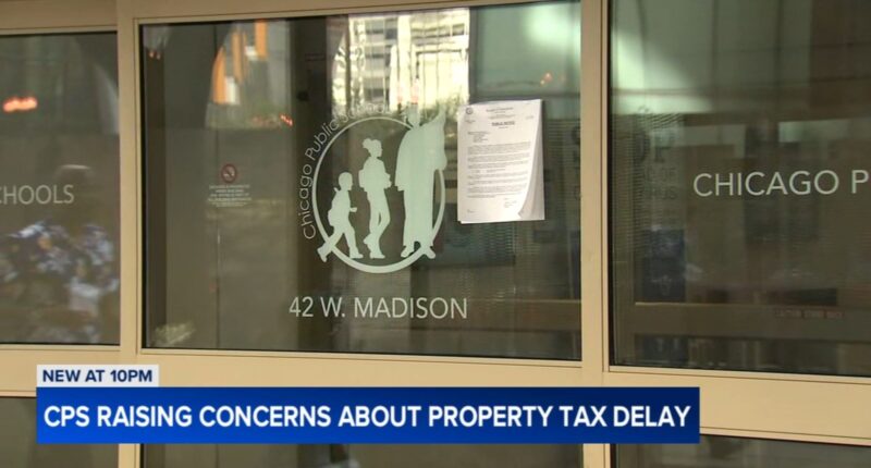 Chicago Public Schools says delayed Cook County tax collections increase borrowing costs as budget gap persists