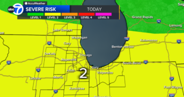 Chicago weather forecast: Severe T-Storm Warning in effect for parts of area, with rain chances on 4th of July | Radar