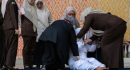 Couple publicly caned after alleged TikTok kiss sparks outrage in Indonesia