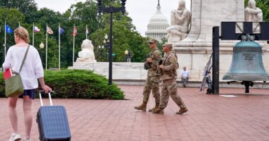 DC settles with left-wing protester who tailed National Guard while playing Darth Vader theme song