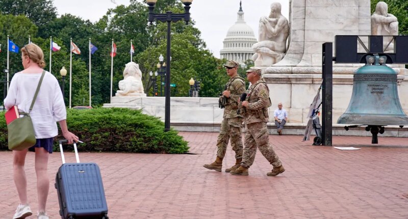 DC settles with left-wing protester who tailed National Guard while playing Darth Vader theme song