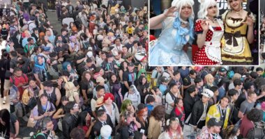 Dangerous conditions at LA Anime Expo as crowds pack halls