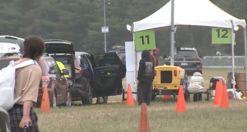 Dead baby found in portable toilet at music festival in Michigan