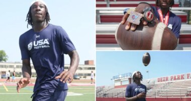 Deer Park's Christian Myrick cementing flag football star status