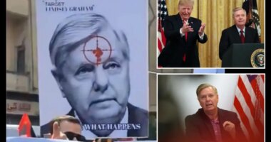Defiant Sen. Lindsey Graham laughed off Iran putting bullseye on his head days before his death
