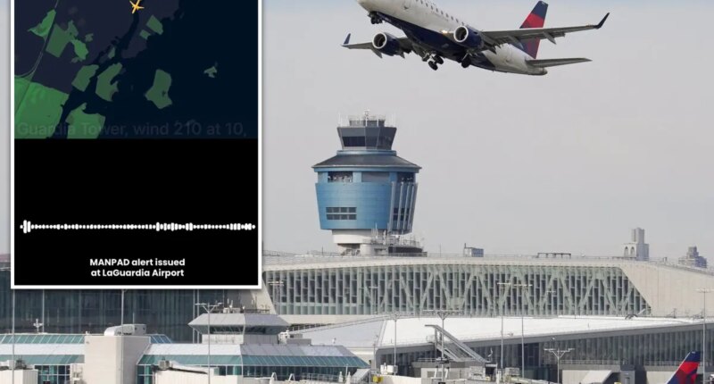 Delta pilot spooked with false warning of rocket launcher attack while landing at LaGuardia Airport
