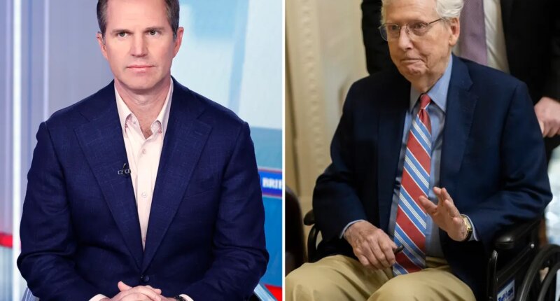 Dem Kentucky Gov. Andy Beshear demands health update on GOP Sen. Mitch McConnell