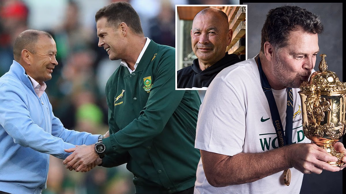 EDDIE JONES joins the Daily Mail: The real Rassie Erasmus I know and what sets him apart from everyone else - from the biggest tactics dossier I've ever seen to the present he leaves me every time we face off