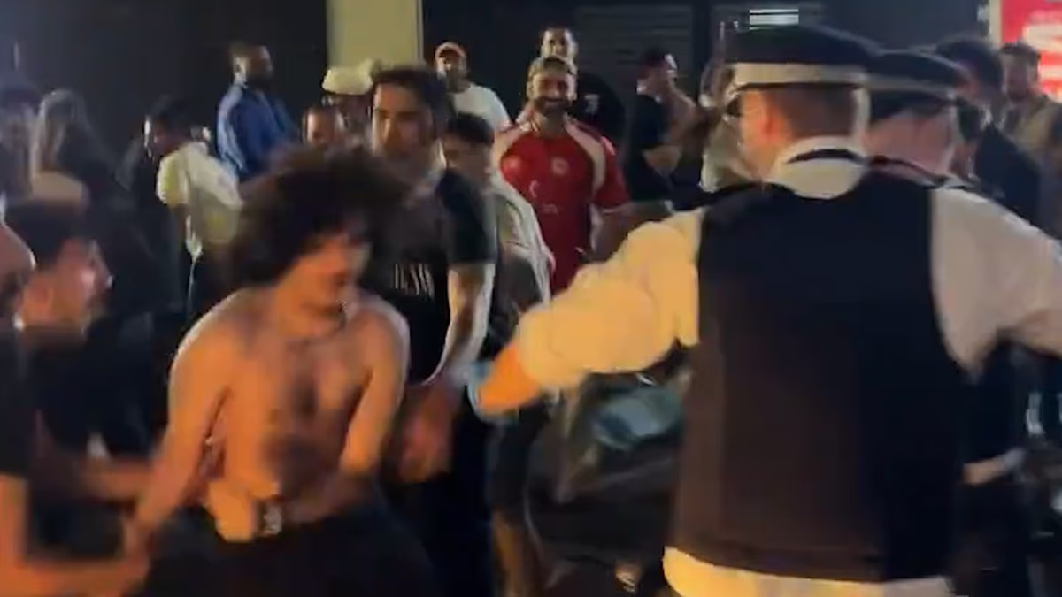 Egyptian fans bring chaos to London as they battle with police