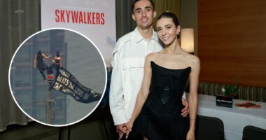 Empire State Building climbers, Angela Nikolau and Ivan Beerkus, starred in Netflix Skywalkers documentary