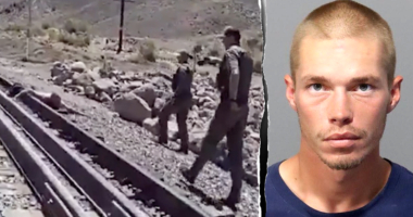 Escaped inmate's bid for freedom comes to crashing end after coordinated manhunt closes in
