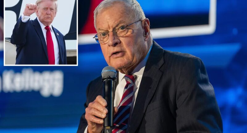 Ex-aide Keith Kellogg says Trump should brace Americans for Round Two with Iran