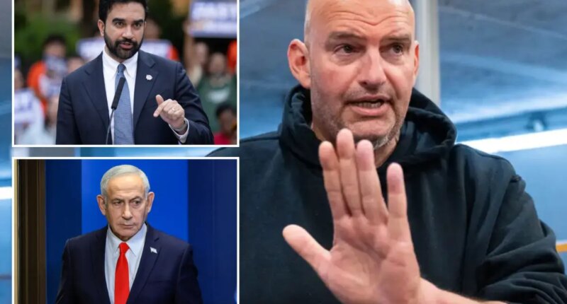 Fetterman torches Mamdani as a 'clown' for push to arrest Netanyahu in NYC