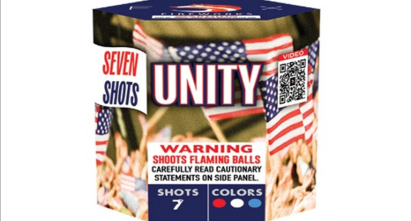 Fireworks recall: Unity 7 Shot 200 Gram Aerial Cake Firework Devices pulled from shelves days before July 4 due to explosion risk