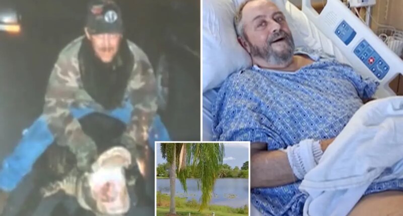 Florida senior fights off alligator attack with fishing pole