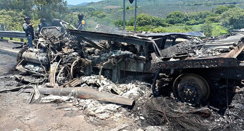 Four Americans caught in horrific Mexico highway pileup that killed at least 10