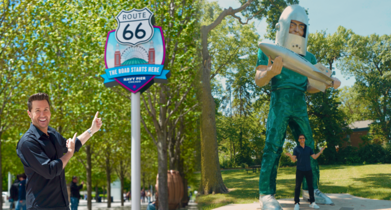 From Navy Pier, Ryan Chiaverini makes stops at Lou Mitchell's, Lulu's Hot Dogs on Route 66 trek through Chicago to Will County