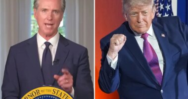 Gavin Newsom goes on Trump-bashing tirade in 4th of July address