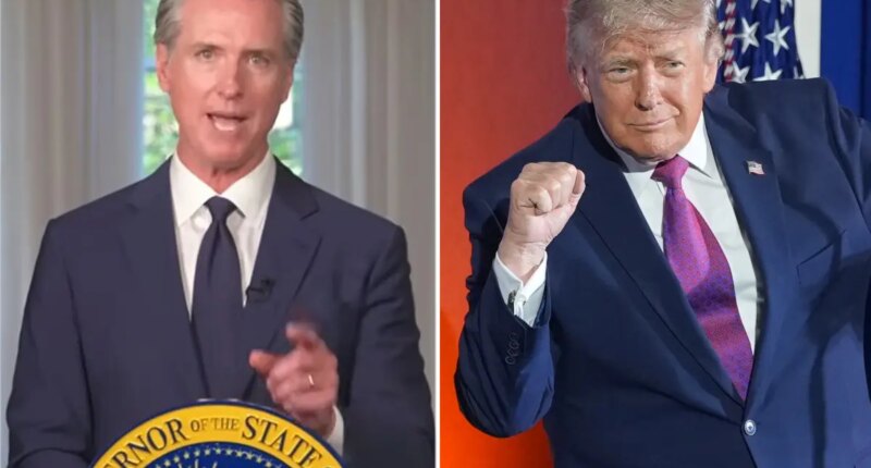 Gavin Newsom goes on Trump-bashing tirade in 4th of July address