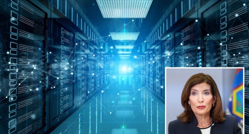 Hochul orders election year ‘pause’ on new large-scale data centers to power AI in NY